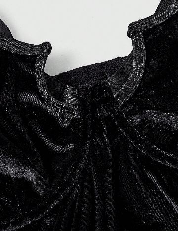 Corset Romwe Plus Size, negru