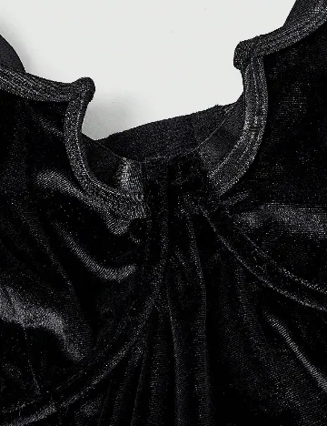 Corset Romwe Plus Size, negru