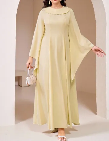 Rochie lunga SHEIN CURVE, galben