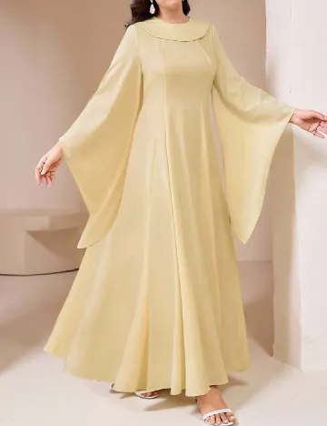 Rochie lunga SHEIN CURVE, galben