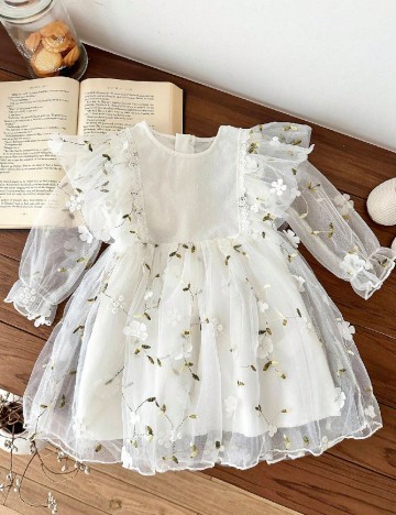 Rochie Shein Kids, alb