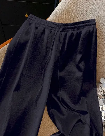 Pantaloni SHEIN, bleumarin