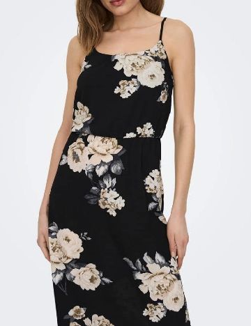 Rochie lunga Only, negru