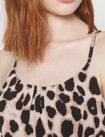 Rochie lunga Only, animal print