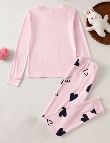 Pijama Shein Kids, roz