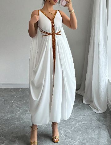 Rochie lunga SHEIN, alb