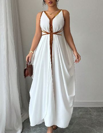 Rochie lunga SHEIN, alb