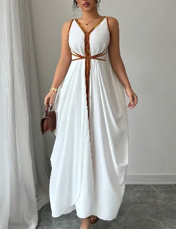 Rochie lunga SHEIN, alb