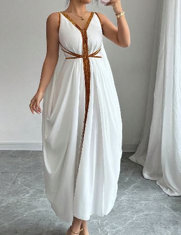 Rochie lunga SHEIN, alb