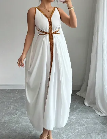 Rochie lunga SHEIN, alb