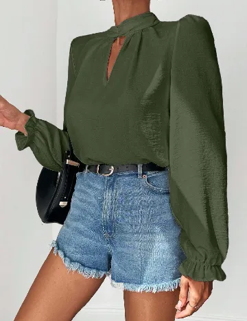 Bluza SHEIN, verde