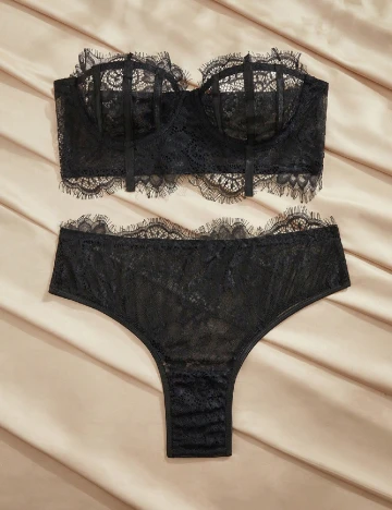 Set lenjerie SHEIN, negru