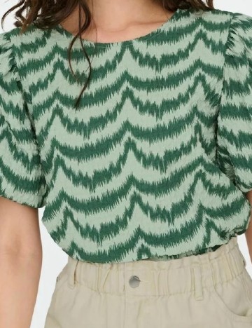 Bluza Jacqueline de Yong, verde