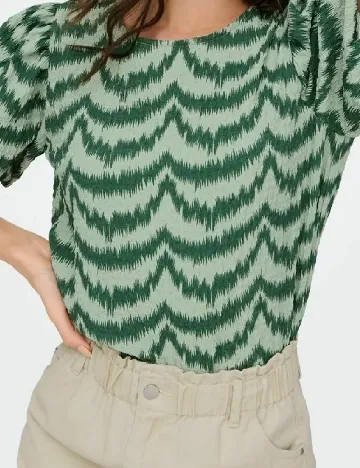 Bluza Jacqueline de Yong, verde