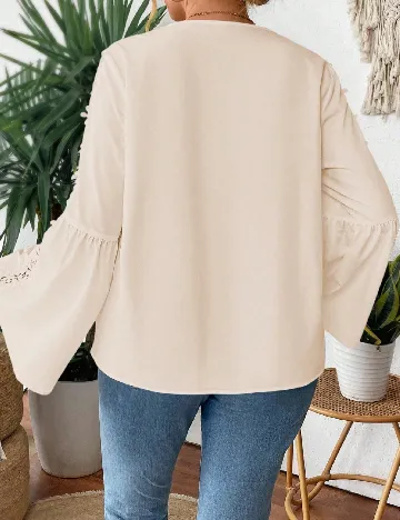 Bluza SHEIN CURVE, crem