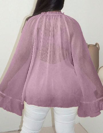 Bluza SHEIN CURVE, mov