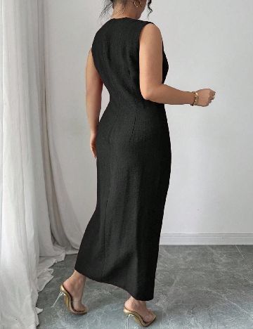 Rochie lunga SHEIN CURVE, negru