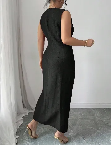 Rochie lunga SHEIN CURVE, negru