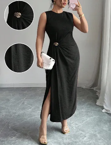 Rochie lunga SHEIN CURVE, negru