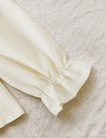 Camasa Shein Kids, ecru