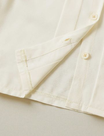 Camasa Shein Kids, ecru