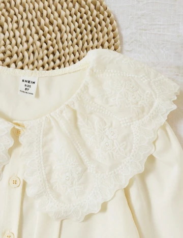 Camasa Shein Kids, ecru