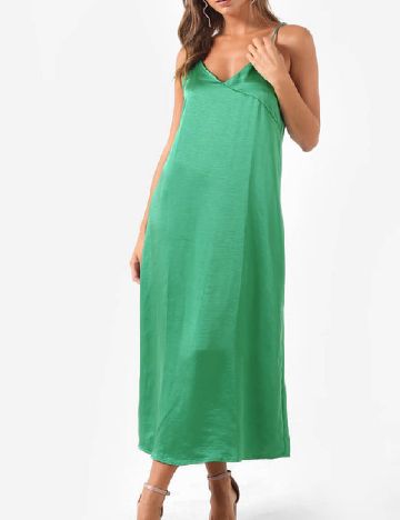 Rochie medie Only, verde