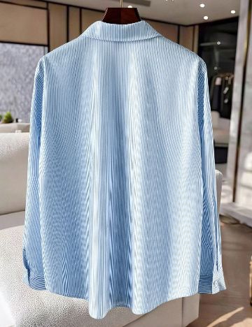 Camasa SHEIN CURVE, albastru