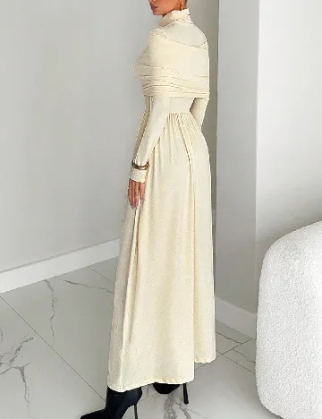 Rochie lunga SHEIN, crem