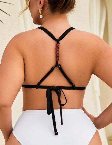 Sutien de baie SHEIN CURVE, negru