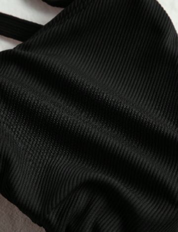 Sutien de baie SHEIN CURVE, negru