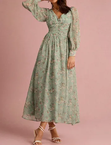 Rochie lunga SHEIN, floral