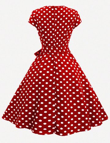 Rochie medie SHEIN, rosu