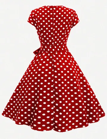 Rochie medie SHEIN, rosu