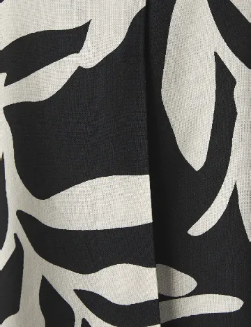 Bluza Jacqueline de Yong, negru/crem