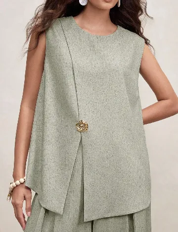 Bluza SHEIN, verde