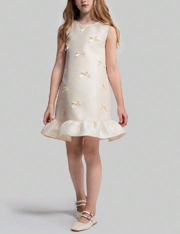 Rochie Shein Kids, crem