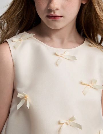 Rochie Shein Kids, crem