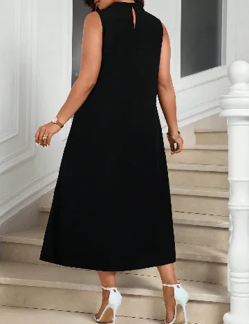 Rochie medie SHEIN CURVE, negru