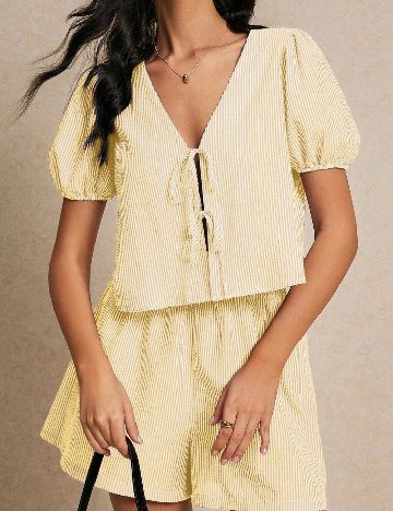 Compleu SHEIN, galben