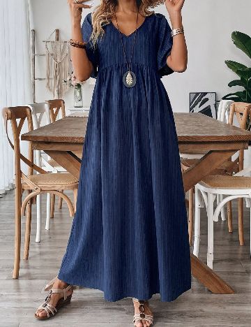 Rochie lunga SHEIN, bleumarin