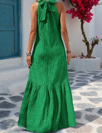 Rochie lunga SHEIN, verde