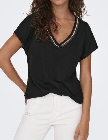 Tricou Only, negru