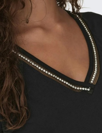 Tricou Only, negru