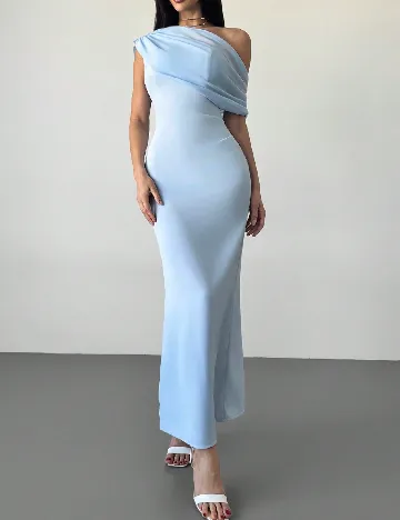 Rochie lunga SHEIN, albastru