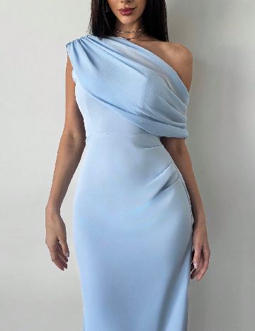 Rochie lunga SHEIN, albastru