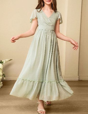 Rochie Shein Kids, verde