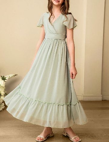 Rochie Shein Kids, verde