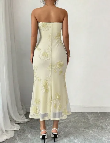 Rochie medie SHEIN, galben