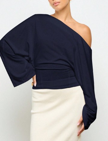 Bluza AiiRZ, bleumarin